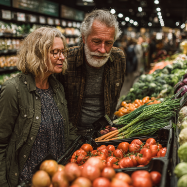 Консультація дієтолога з літньою жінкою